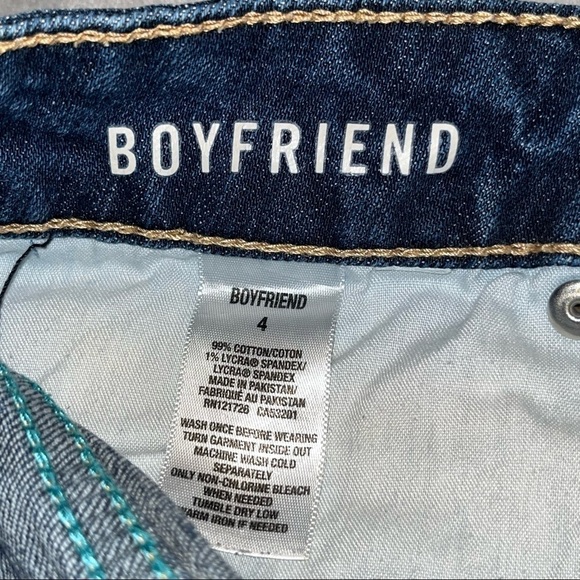 Aeropostale Boyfriend Jean Shorts Women’s Size 4 - Picture 4 of 10